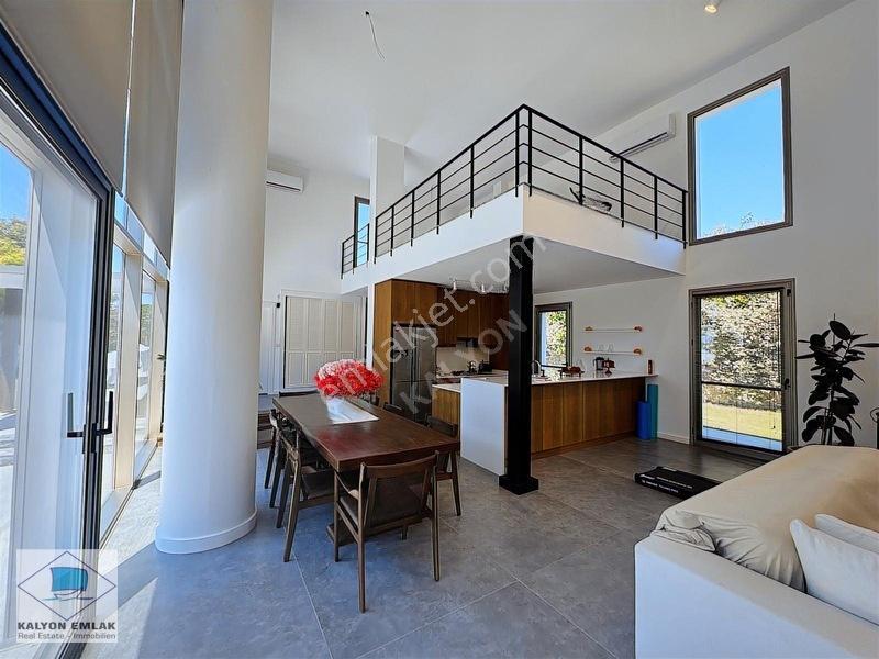Kalyon'dan Modern Tasarımlı Ve Doğa İle İç İçe Havuzlu Villa — fotoğraf 24