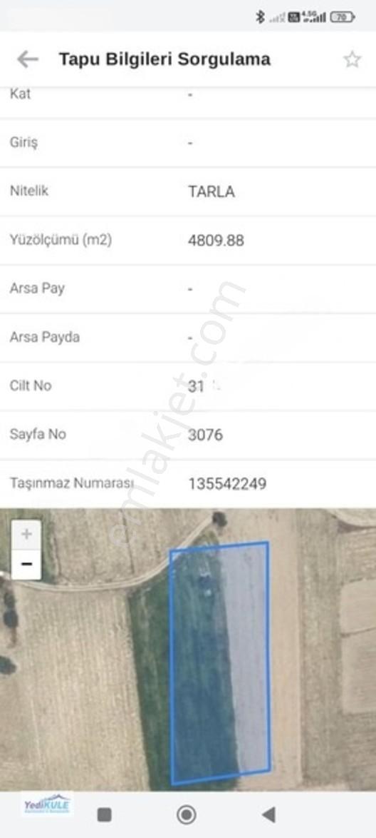 Bursa Yenişehir Çamönünde Satılık 4810 M2 Yola Cephe Tarla...... — fotoğraf 6