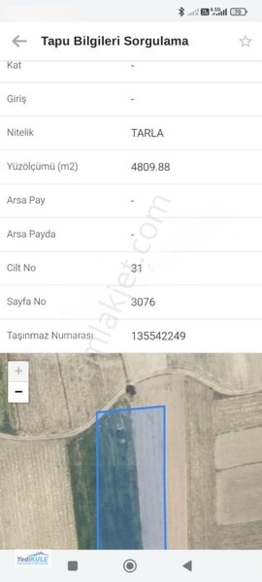 Bursa Yenişehir Çamönünde Satılık 4810 M2 Yola Cephe Tarla...... — fotoğraf 7