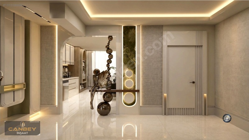 %50 Peşinat İle Ultra Lüx 2,5+1 Giyinme Odalı Daireler
