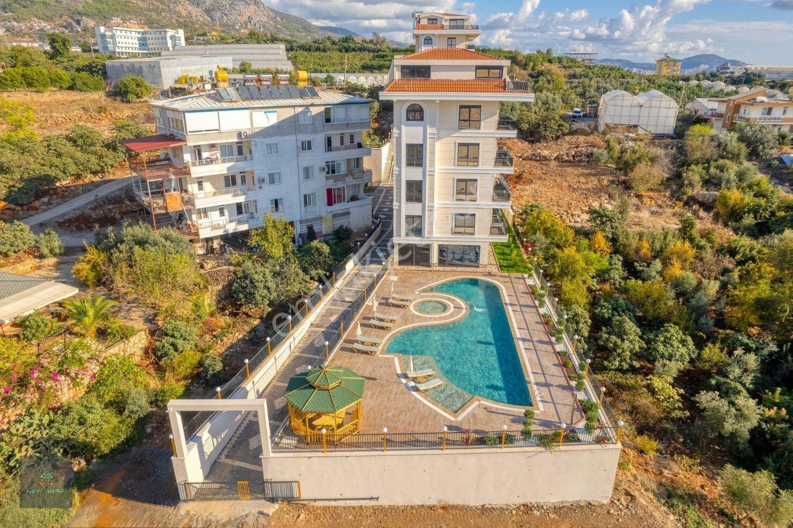 Alanya Kestel Lüks Site İçi Satılık Deniz Manzaralı 1+1 — fotoğraf 6