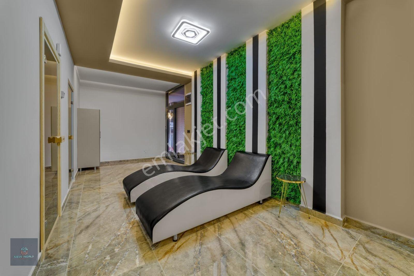 Alanya Kestel Lüks Site İçi Satılık Deniz Manzaralı 1+1 — fotoğraf 11