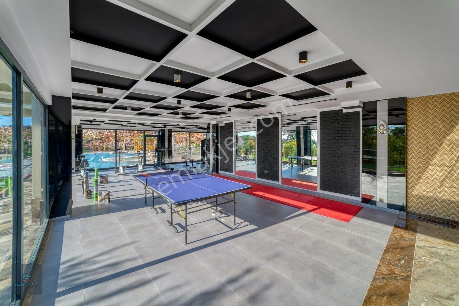 Alanya Kestel Lüks Site İçi Satılık Deniz Manzaralı 1+1 — fotoğraf 19