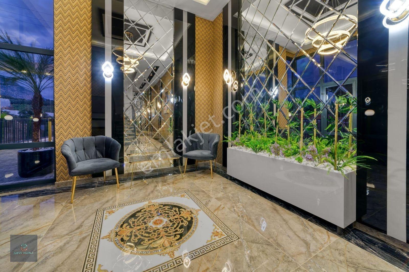Alanya Kestel Lüks Site İçi Satılık Deniz Manzaralı 1+1 — fotoğraf 20