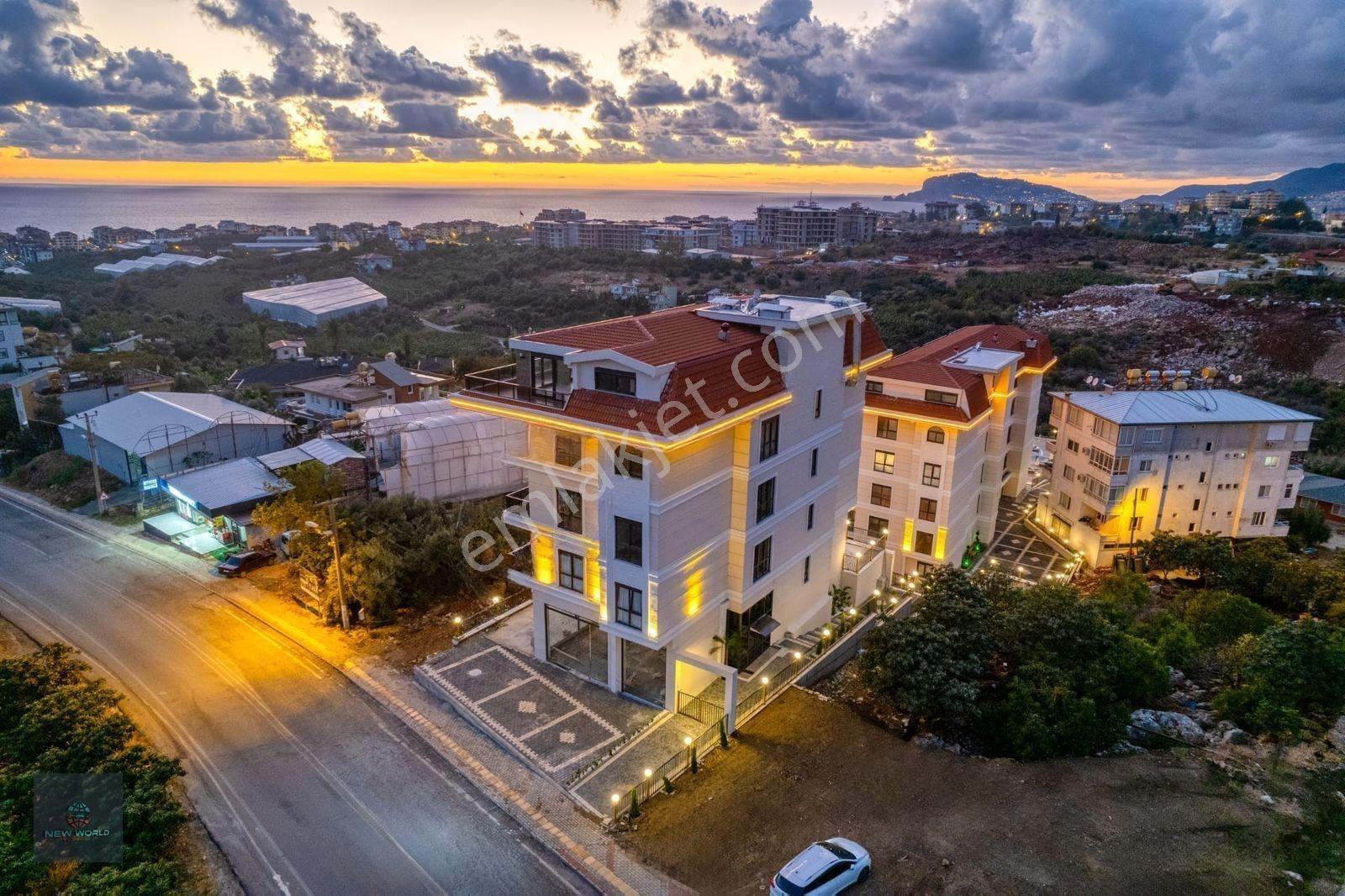 Alanya Kestel Lüks Site İçi Satılık Deniz Manzaralı 1+1 — fotoğraf 22