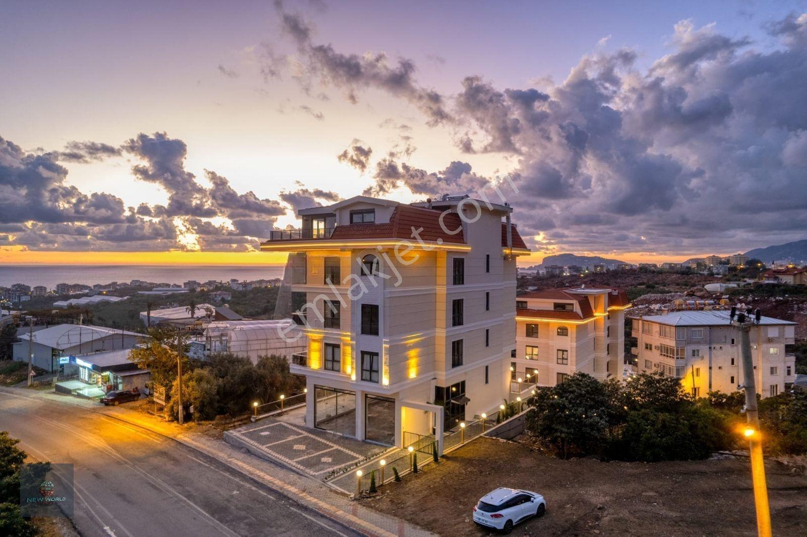 Alanya Kestel Lüks Site İçi Satılık Deniz Manzaralı 1+1 — fotoğraf 24