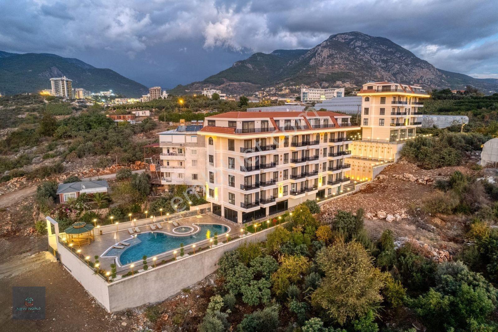 Alanya Kestel Lüks Site İçi Satılık Deniz Manzaralı 1+1 — fotoğraf 27