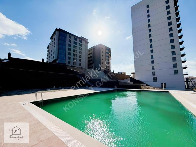 Konsept'den Şehir Merkezinde Açık Havuzlu Lüks Satılık 1+1 Daire — fotoğraf 4