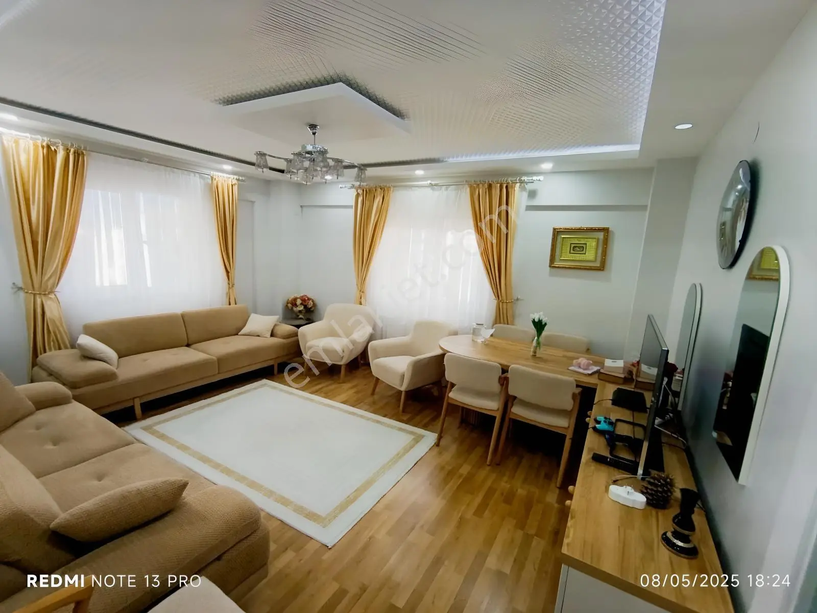 C.k Dan Yüceyurt Mahallesinde 3+1 Satılık Daire — fotoğraf 2