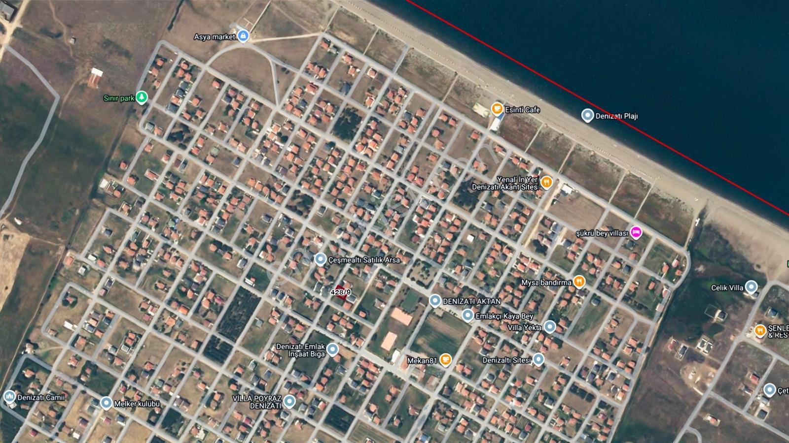 Denizatı Sitesinin Tam Merkezinde Satılık 300 M² İmarlı Arsa — fotoğraf 6
