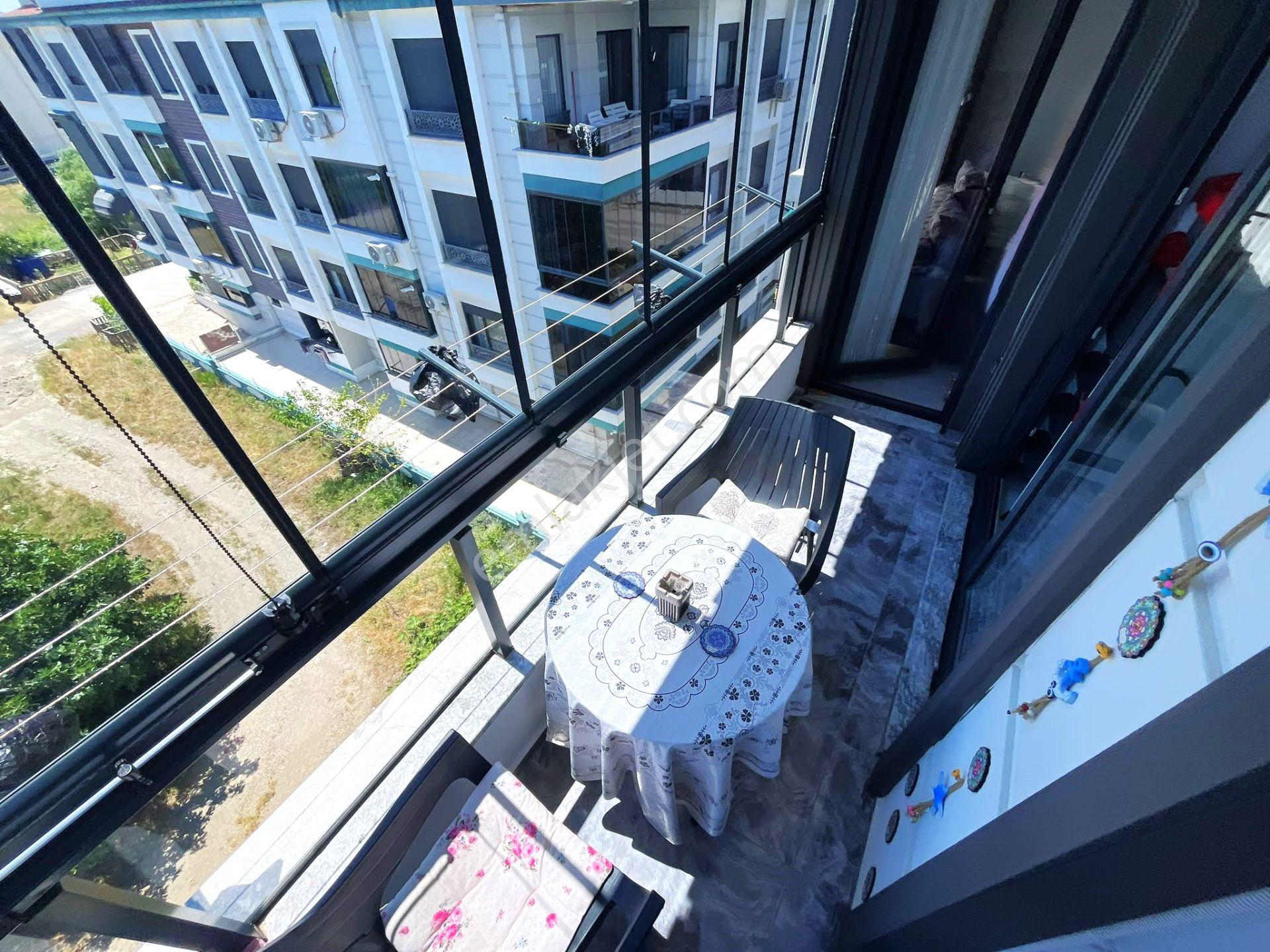 Aygül'den Akçay'da Asansörlü Cam Balkonlu Önü Açık Denize Yakın Açık Mutfaklı 1+1 Satılık Daire — fotoğraf 32