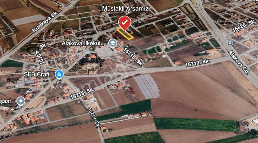 Meram Alakova'da 2.211 M² Cadde Üzeri Satılık İmarlı Arsa — fotoğraf 7