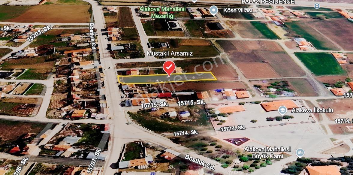 Meram Alakova'da 2.211 M² Cadde Üzeri Satılık İmarlı Arsa — fotoğraf 9