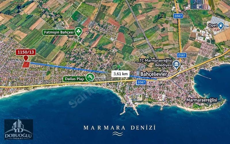 Marmaraereğlisi Dereağzında Denize Yakın Villa İmarlı Arsa — fotoğraf 7