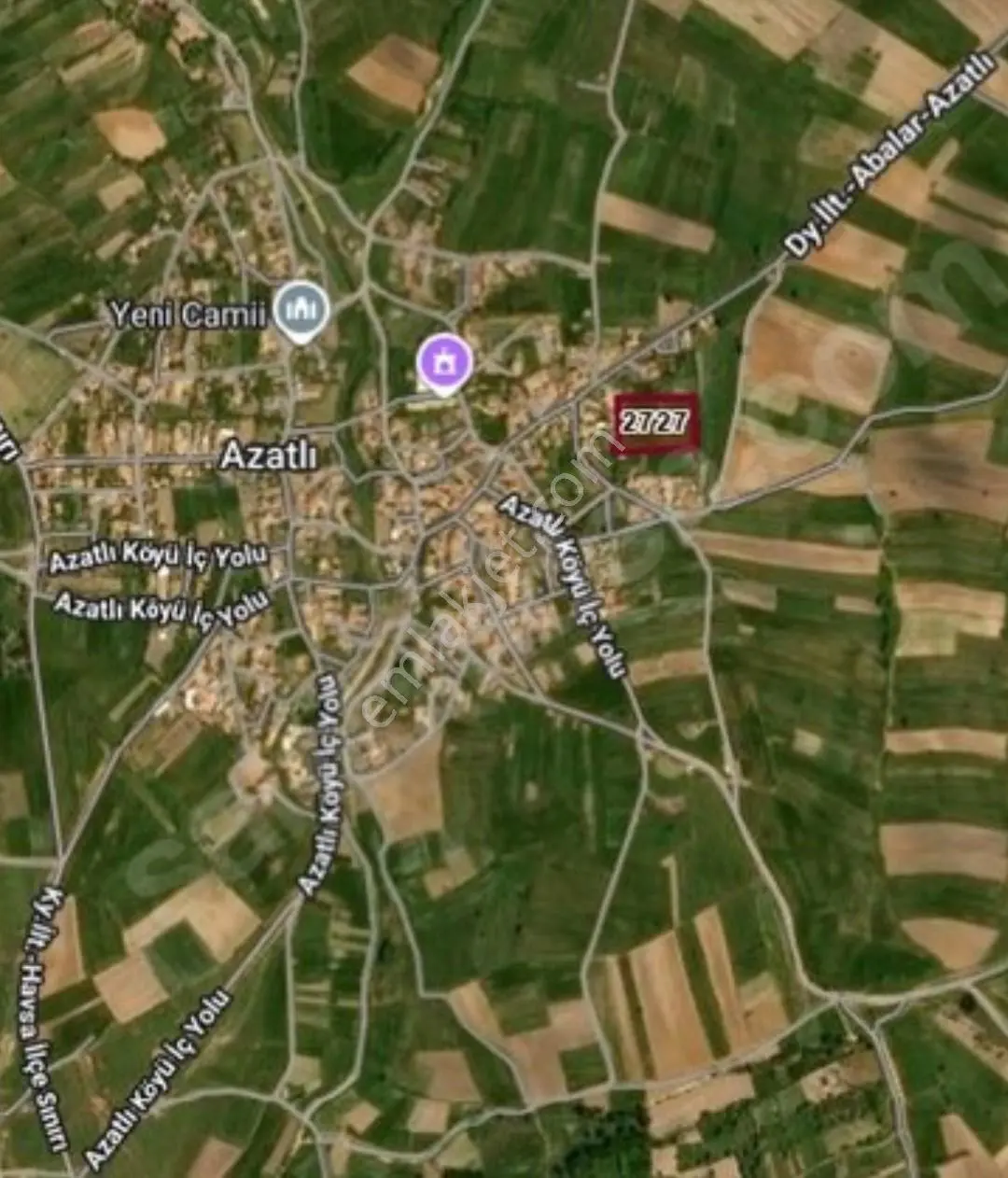 Edirne Havsa Azatlı'Da Satılık 500M² Arsa