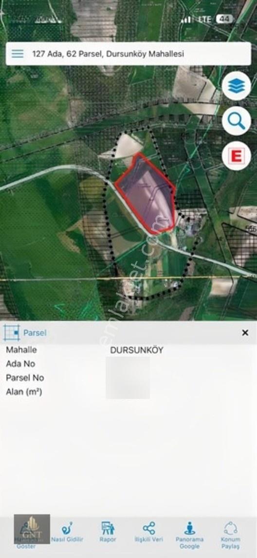 Dursunköyde Cadde Cephe 1.20 İmarda Arsa — fotoğraf 2