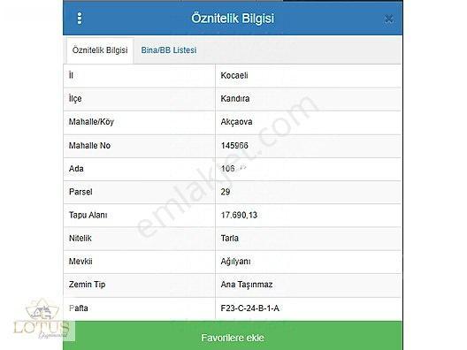 Kandıra Akçaova'da Mükemmel Konumda 17.690m² Tarla — fotoğraf 7