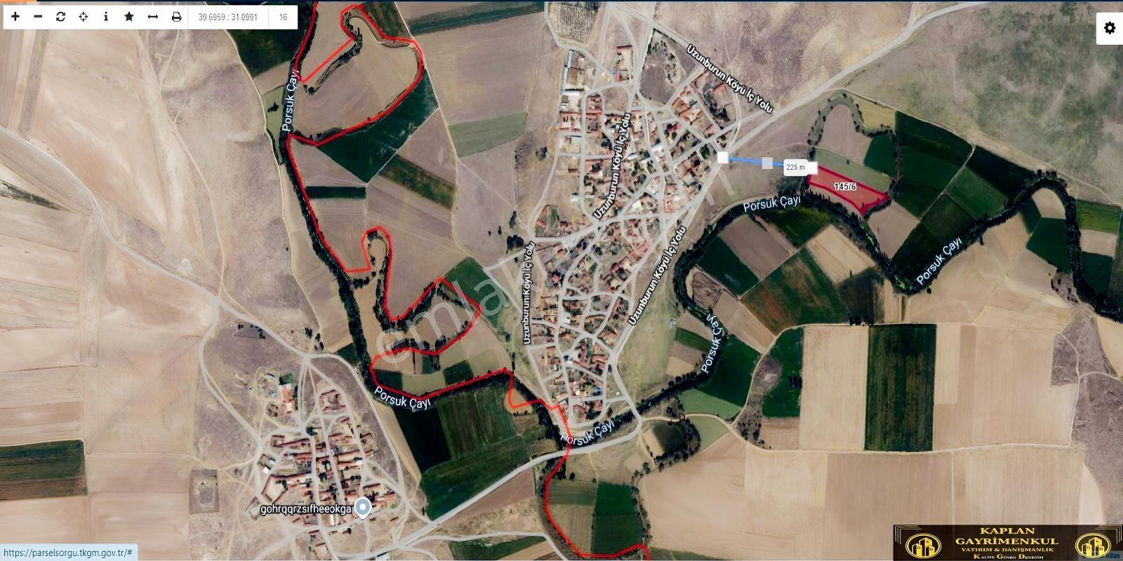 Beylikova Uzunburun'da Porsuk Kenarında 7.800 M² Satılık Tarla — fotoğraf 5