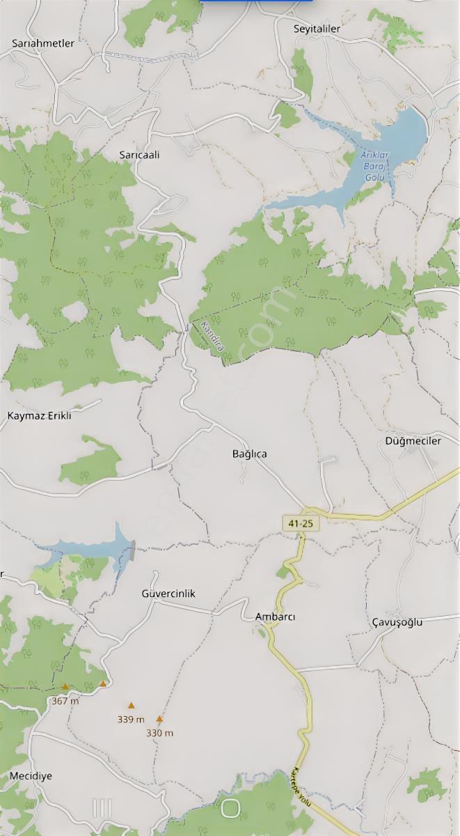Adaplatin'den İzmit'te Baraj Gölleri Yakınında 2910 M2 Tarla — fotoğraf 17