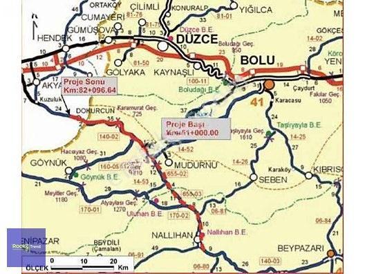 Bolu Mudurnu Yeni Ankara Otobana Komşu Satılık Arazi — fotoğraf 8