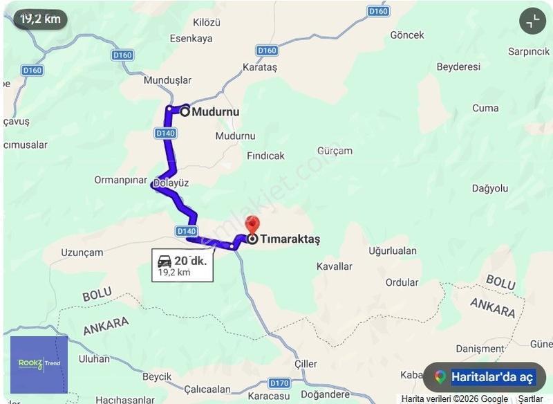 Bolu Mudurnu Yeni Ankara Otobana Komşu Satılık Arazi — fotoğraf 9