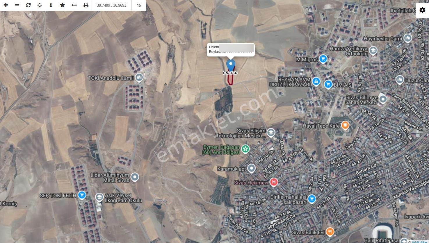 C.k'dan Yapı (danişmentgazi) Mahallesinde Satılık 500m2 Tarla — fotoğraf 6