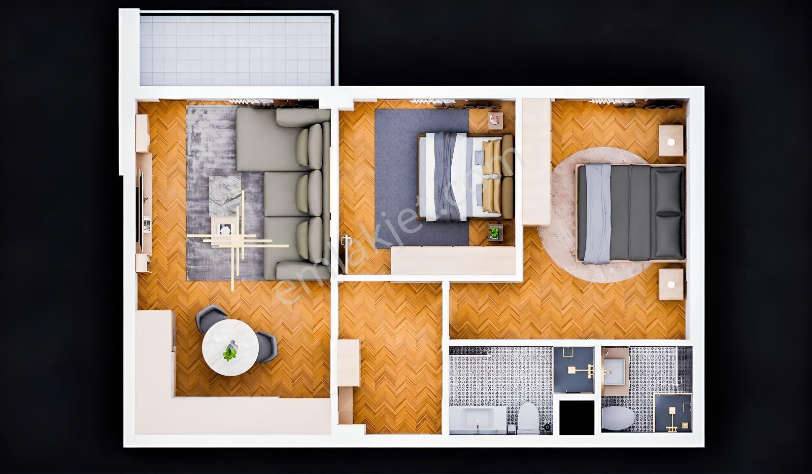 Emlak Danışmanım'dan║modern Yapılı║konforlu║havuzlu Sitede 2+1 — fotoğraf 25