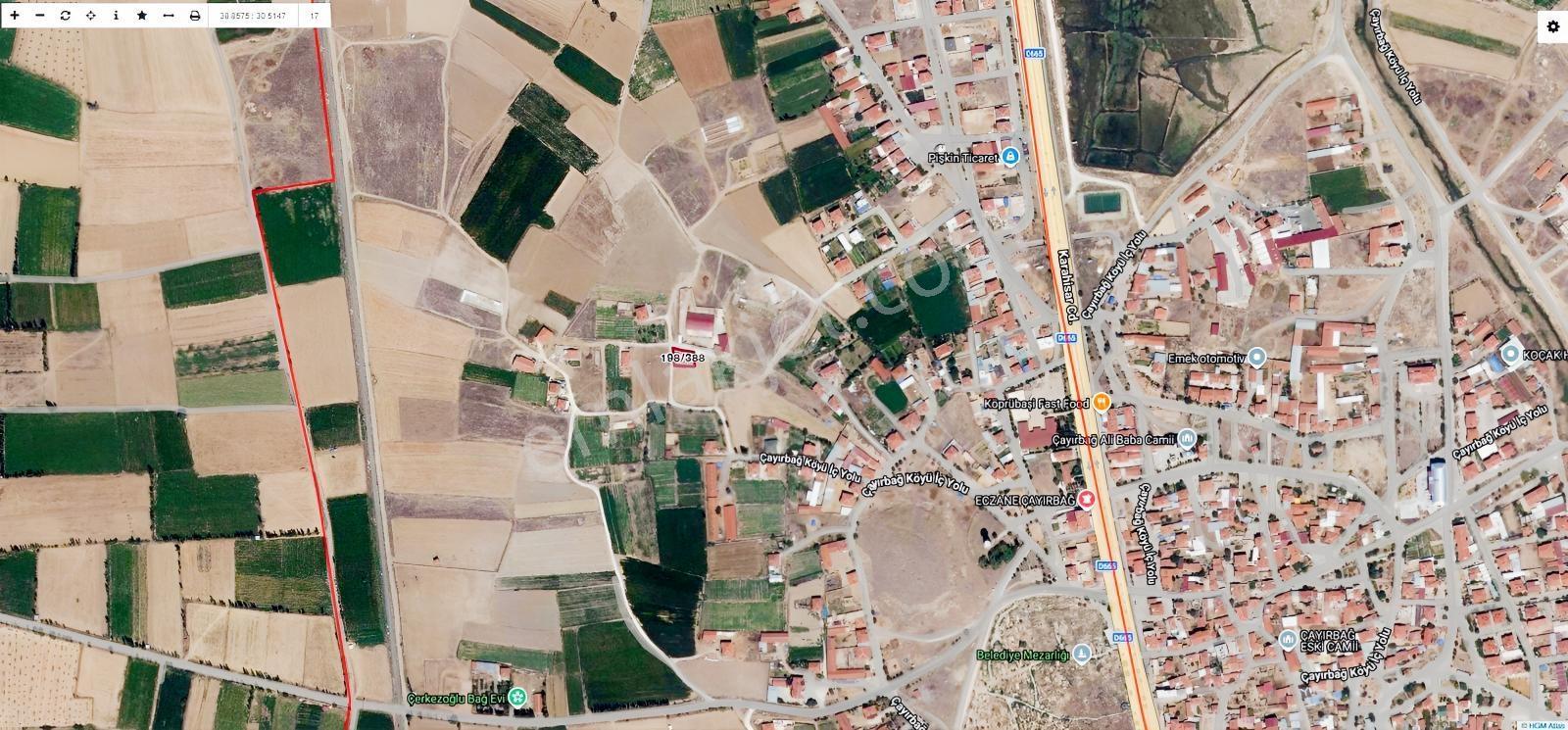 Çayırbağ Uğur Mahallesi'nde 445 M² Köşe Konumlu Arsa — fotoğraf 4