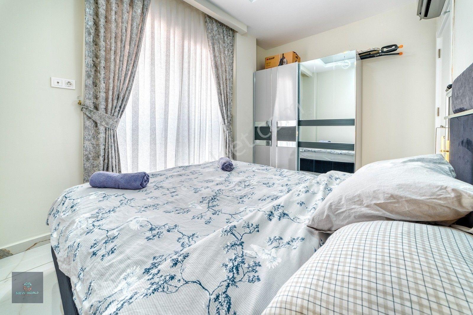 Alanya Merkez Sıfır Bina Full Eşyalı Satılık 1+1 — fotoğraf 11