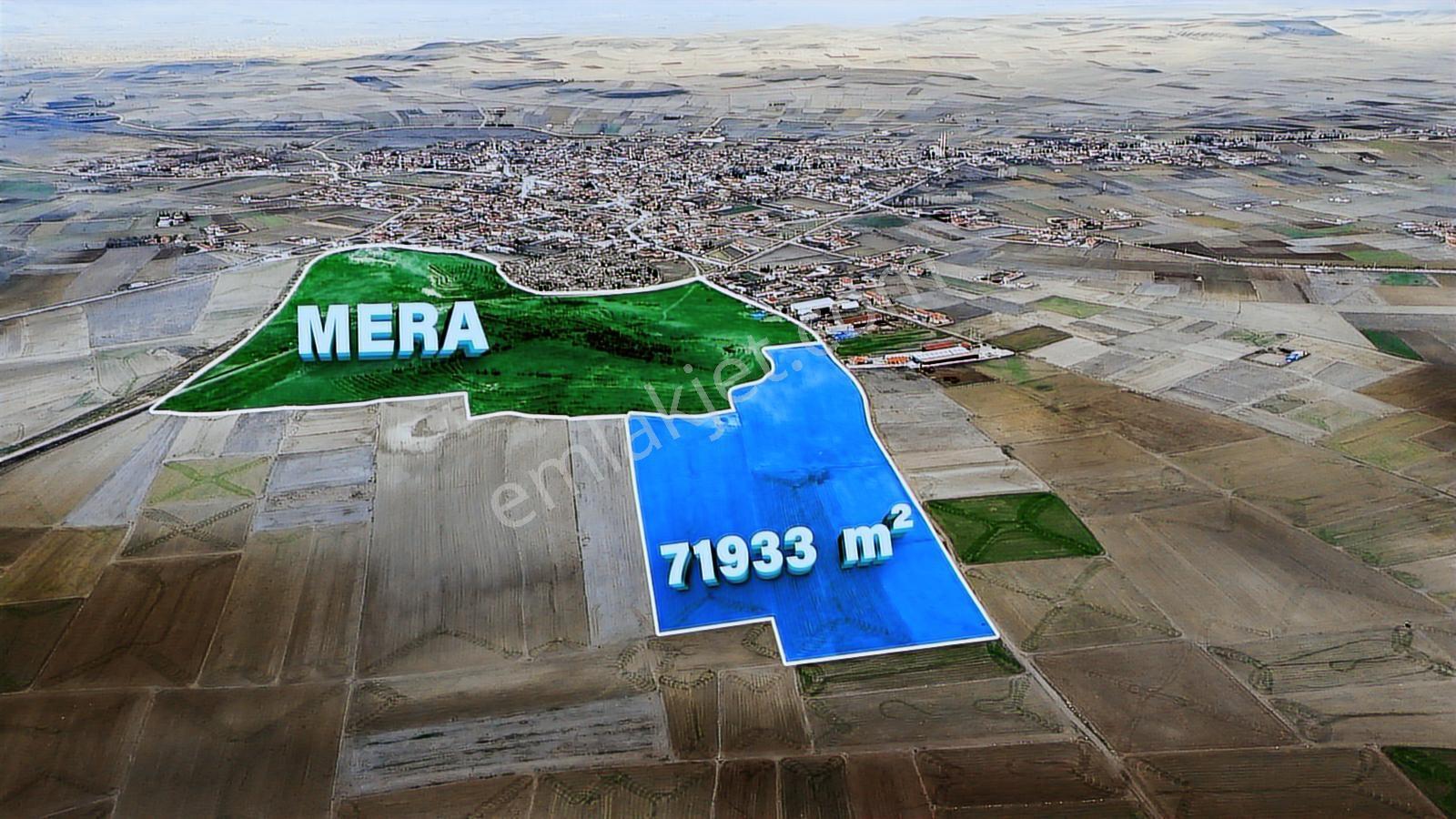 Gebeceler'De Meraya Sıfır 72 Dekar Satılık Tarla