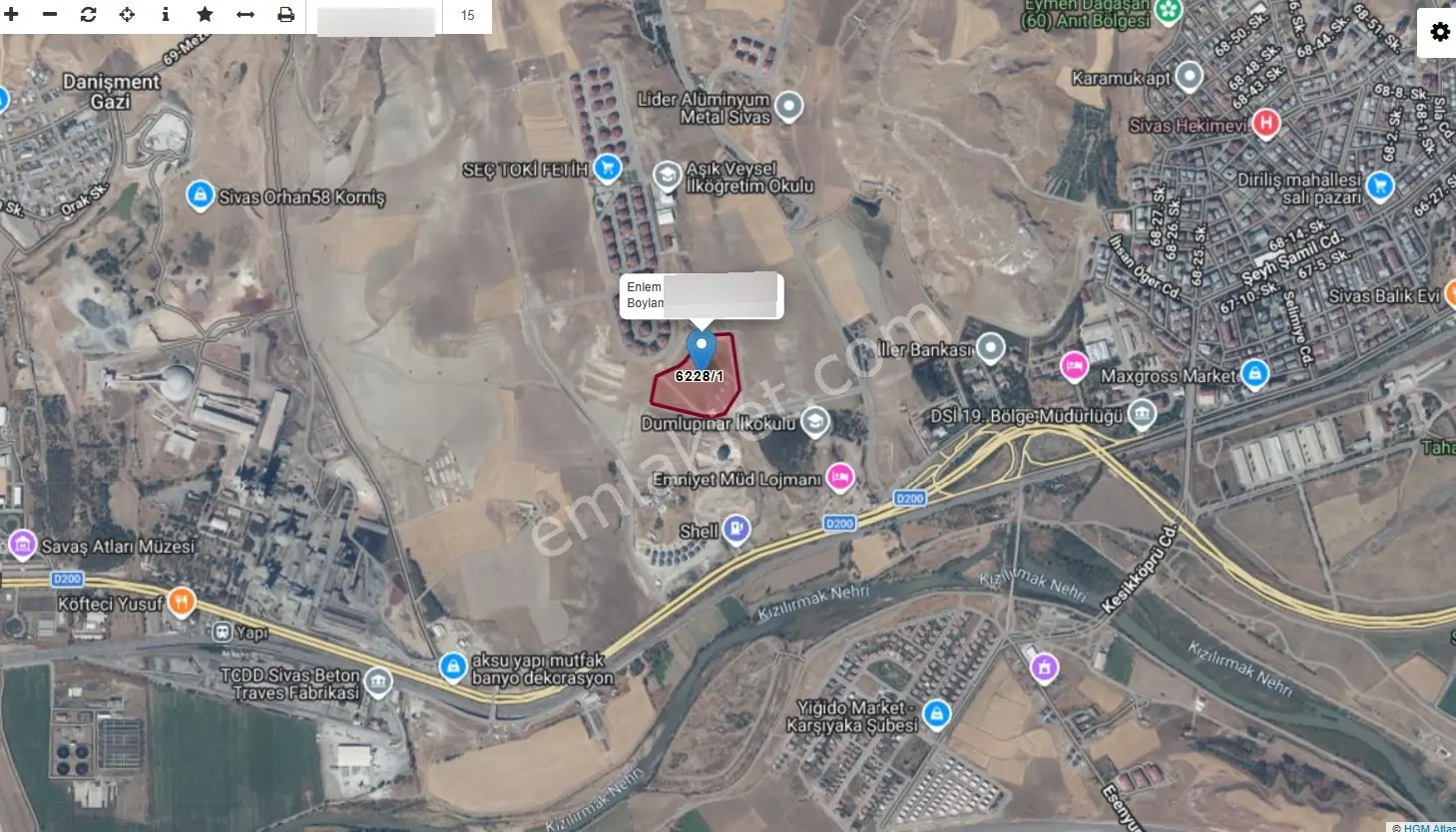C.k'dandanişmentgazi Mahallesinde Satılık Arsa 1262 M2 Hissesi — fotoğraf 5