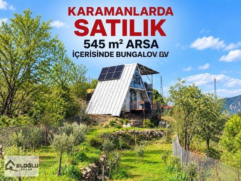 Karamanlarda 500 M2 Arsa İçerisinde Bungalov Ev