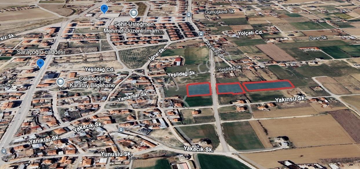 Karatay İstiklal'de 11.979 M² Yatırımlık Müstakil İmarlı Arsalar — fotoğraf 12