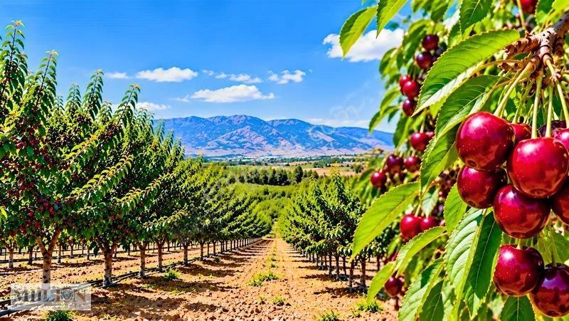 Korkuteli Süleklerde Verimli Vişne Tarlası Satılık Fırsatı Acil