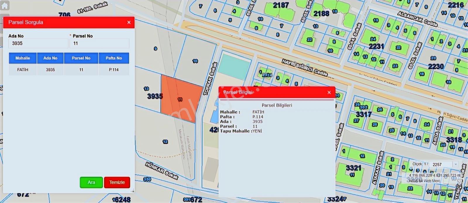 C.k'dan Fatih Mah. Daire Takaslı Yatırımlık Arsa Hissesi(510m2) — fotoğraf 5