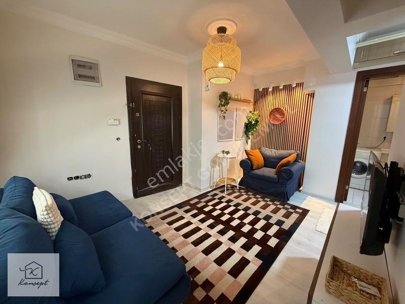 Konsept'ten Sınırsız Kredili - Sıfır Eşyalı Satılık 1+1 Daire — fotoğraf 7