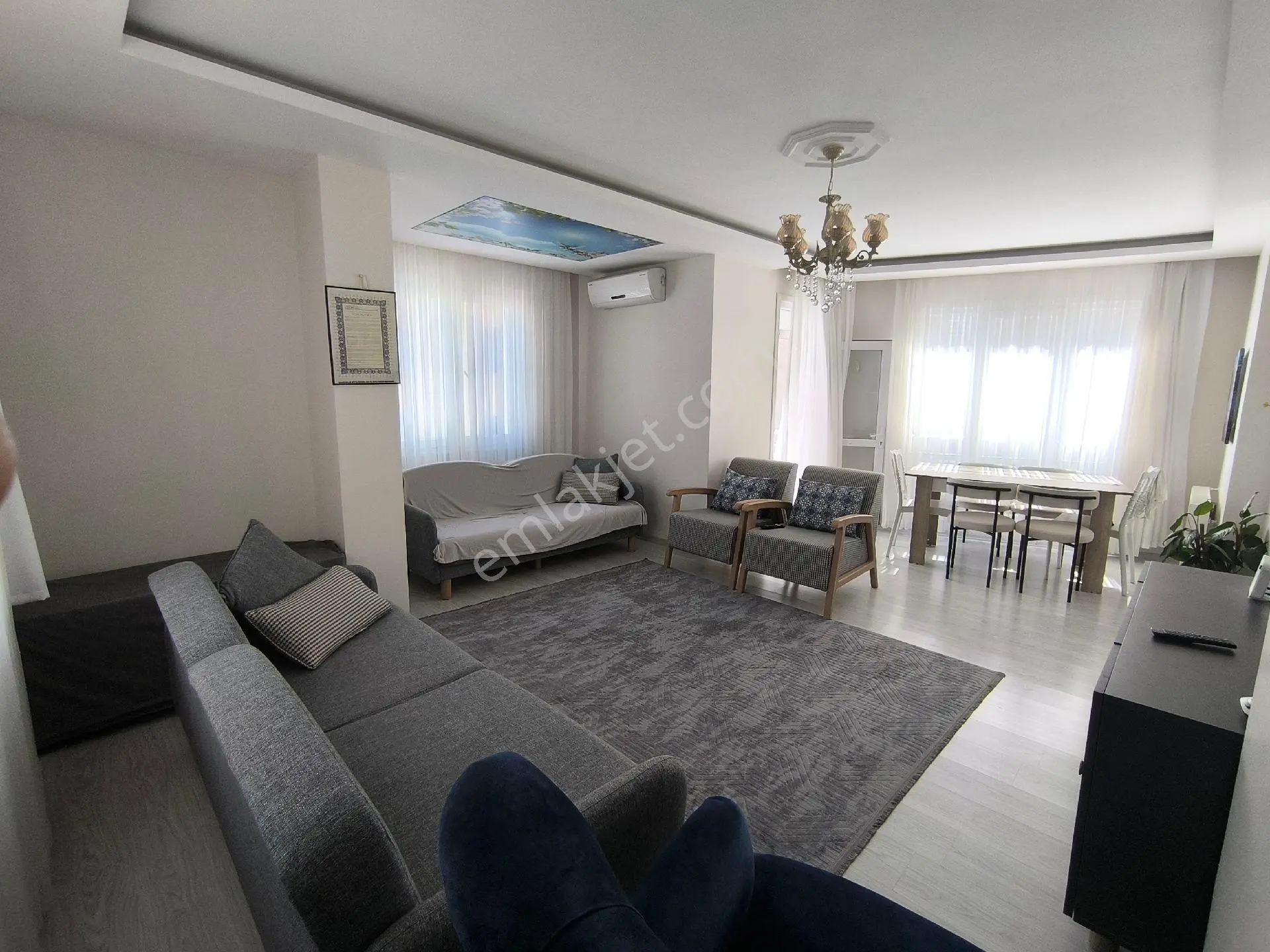 Eviza Konaklarına Yakın 2+1 100M2 Lüx Daire-Serhat Emlak