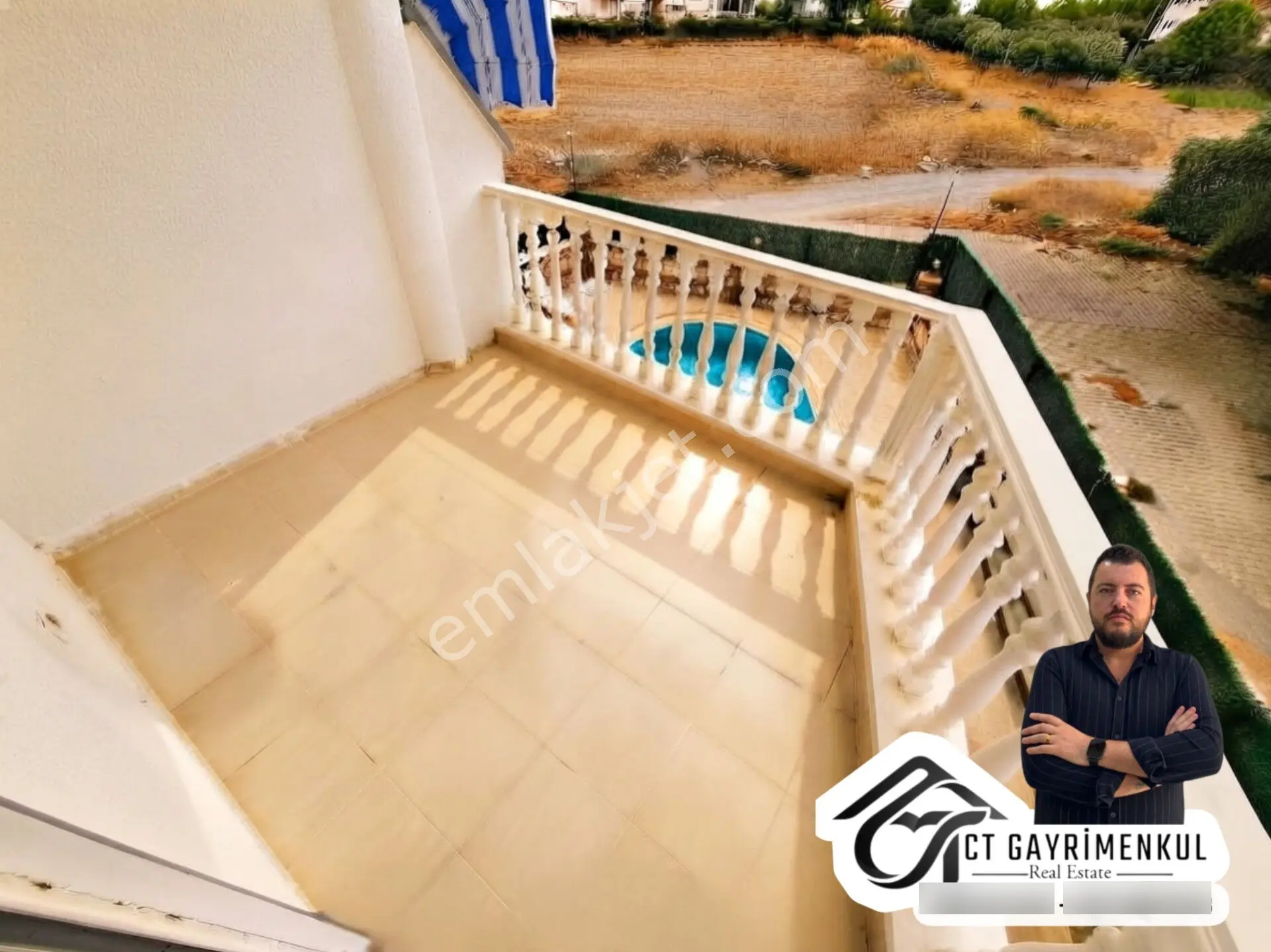 Didim'de Satılık 1+1 Site İçerisinde Havuz Manzaralı Ön Cephe Fırsat Daire ! — fotoğraf 5