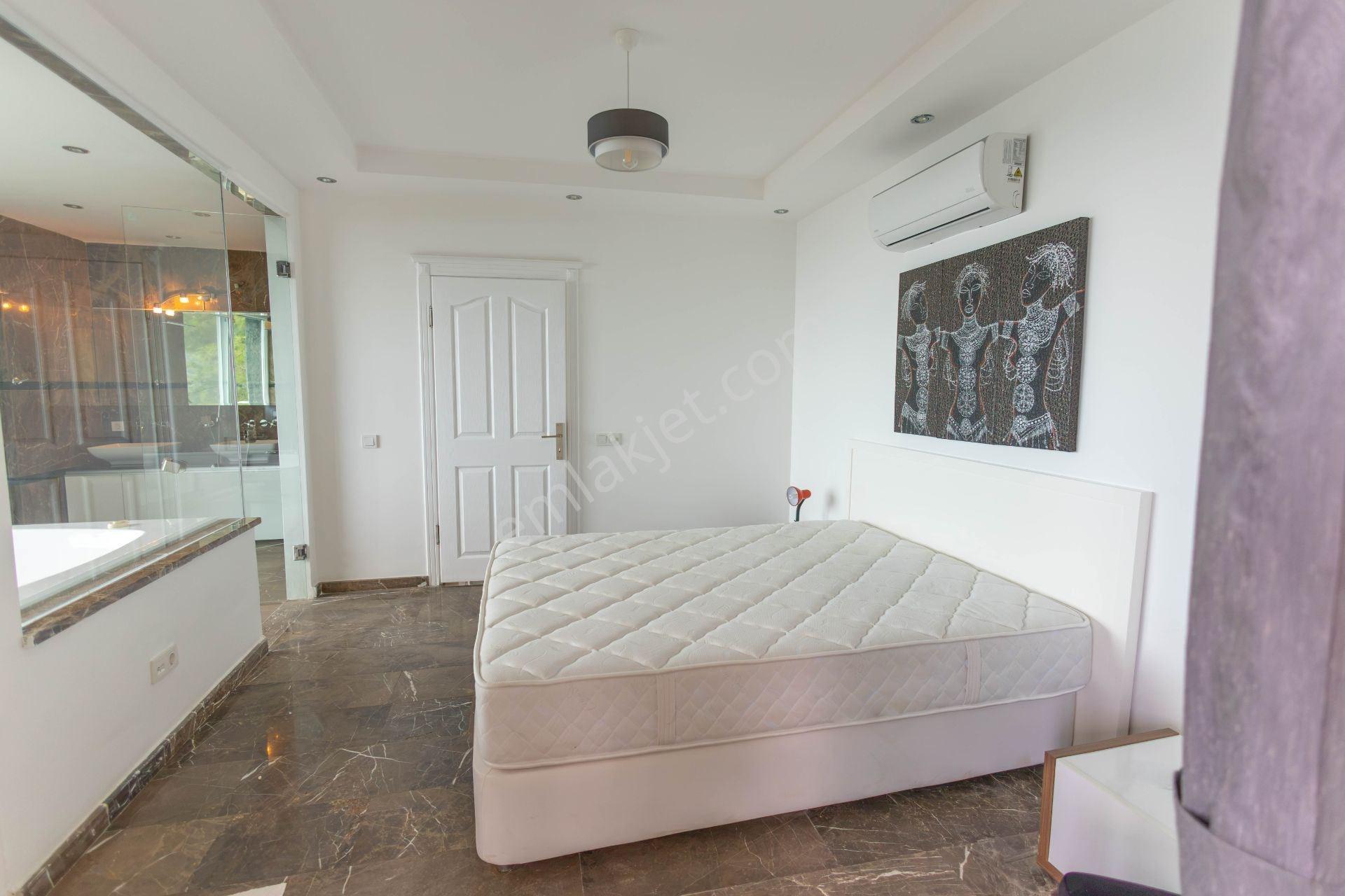 Alanya Tepe’de Panoramik Deniz Manzaralı Özel Havuzlu Lüks 4+1 Müstakil Villa — fotoğraf 7