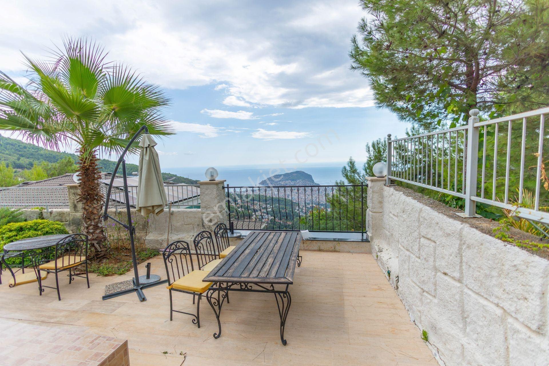 Alanya Tepe’de Panoramik Deniz Manzaralı Özel Havuzlu Lüks 4+1 Müstakil Villa — fotoğraf 20