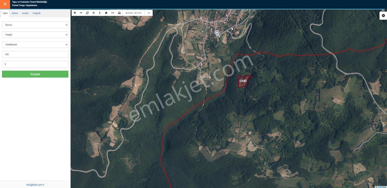 Gök Oryap 'tan Satılık Süper Konumda Yatırımlık Fırsat Arsa!!!!! — fotoğraf 5