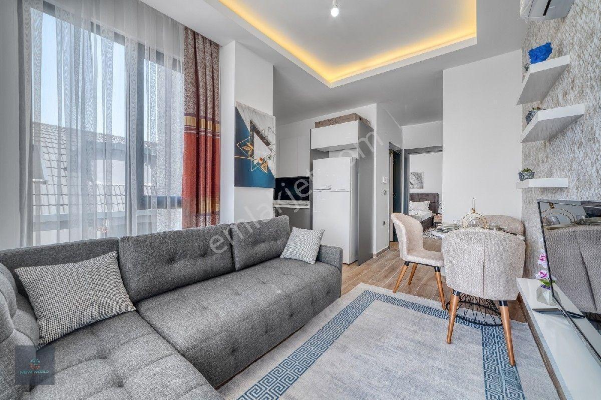 Alanya Kargıcak Lüks Eşyalı Denız Manzaralı Satılık 1+1 — fotoğraf 4