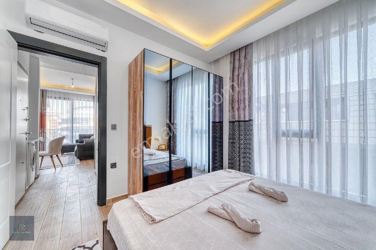 Alanya Kargıcak Lüks Eşyalı Denız Manzaralı Satılık 1+1 — fotoğraf 11
