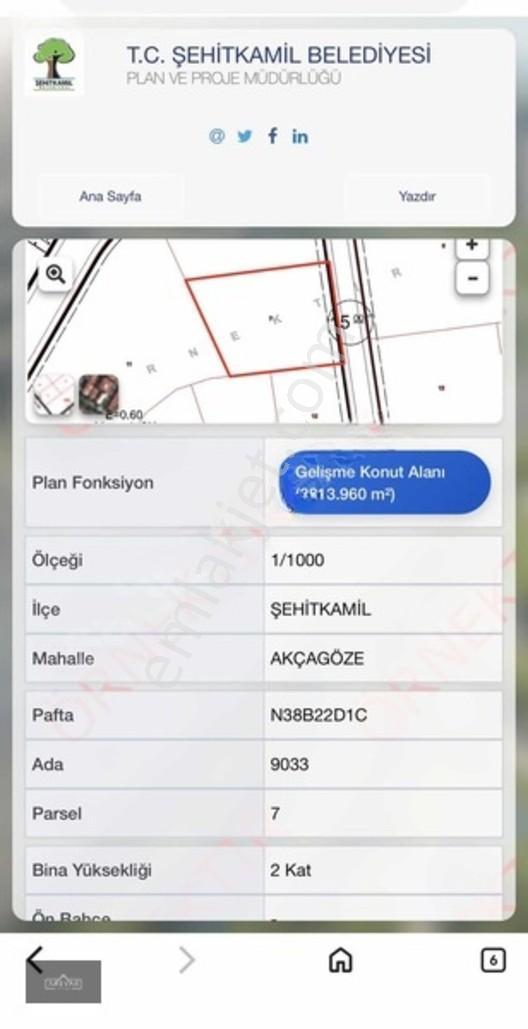 Akçagöze Mah.a2 İmarlı Arsa Ggelecege Yatırım Ve Fırsat!