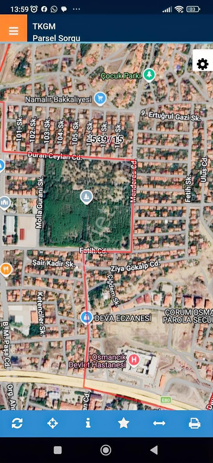 Osmancık Koyunbaba'Da 300 M2 İki Kat İmarlı Satılık Arsa! — fotoğraf 6