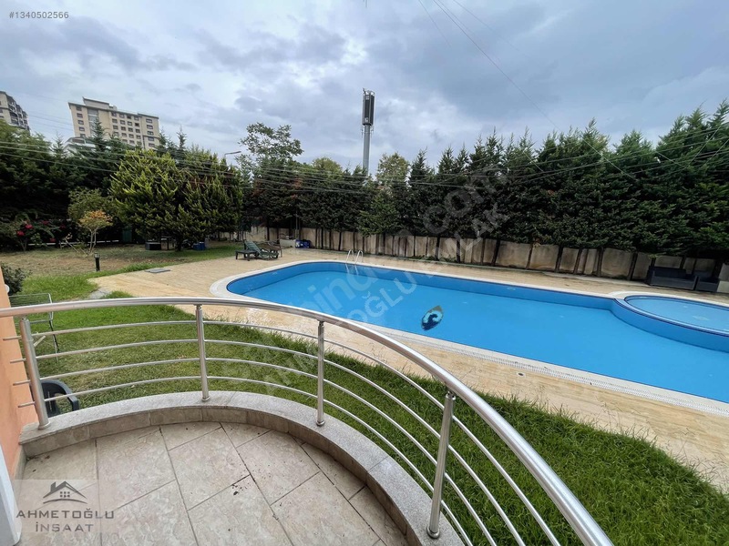 Batı Mahallesi Sahil Rezidans Sitesinde Havuzlu Kiralık 3+1 — fotoğraf 14