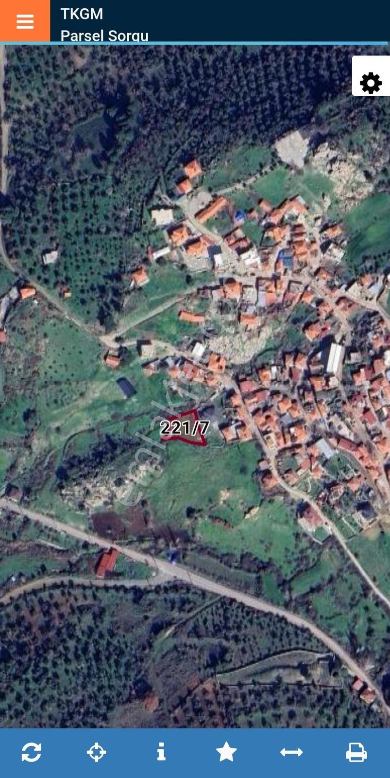 Burhaniye Dutluca Köyünde Full Deniz Manzaralı 669 M2 Arsa — fotoğraf 6