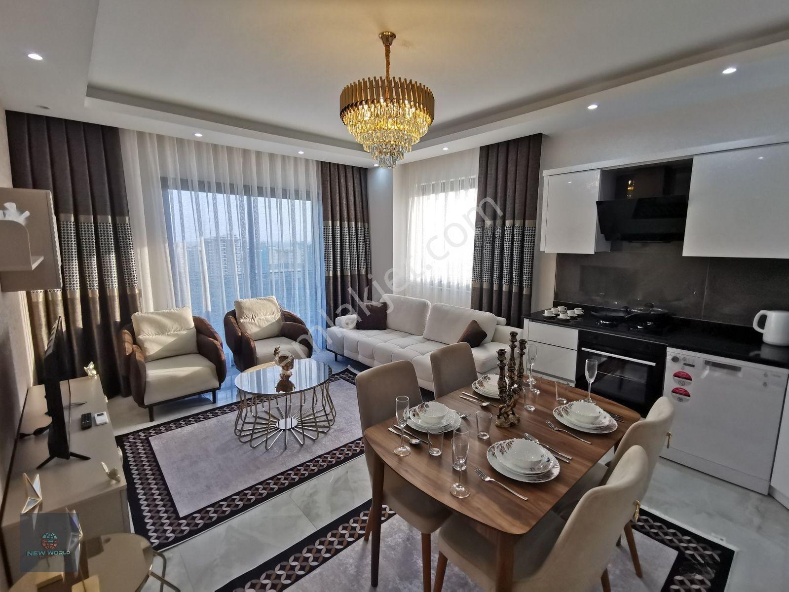 Alanya Mahmutlar Lüks Satılık 2+1 Eşyalı Daire — fotoğraf 9