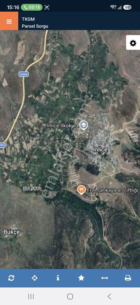 İnlice Mahallesinde Satılık 290 M2 Mustakil Tapulu Bahçelik — fotoğraf 4