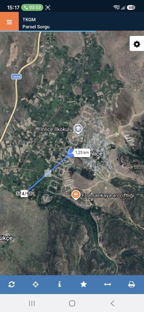 İnlice Mahallesinde Satılık 290 M2 Mustakil Tapulu Bahçelik — fotoğraf 5